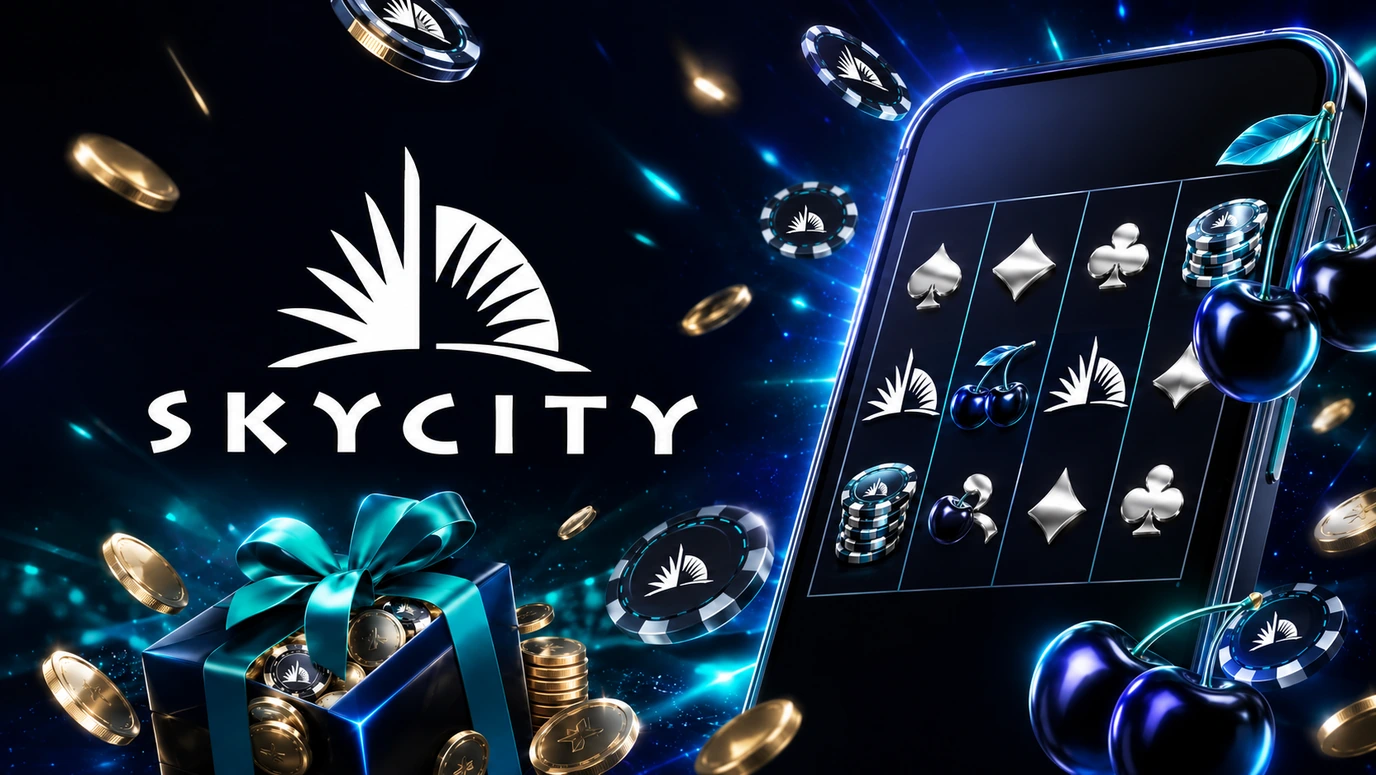 Featured pokies in the SkyCity lobby